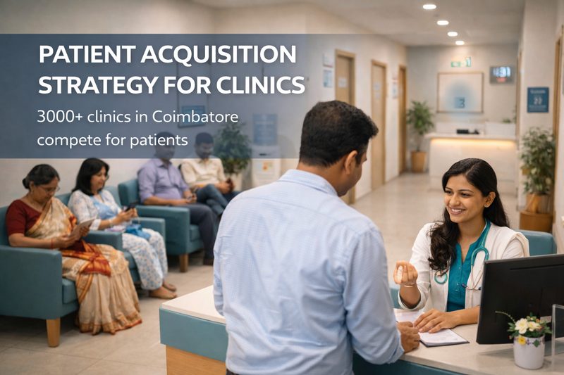 Patient Acquisition Strategy for Clinics in Coimbatore